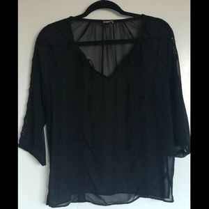Black Sheet Top